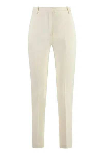 Shop Pinko Bello Straight-leg Trousers In Pink