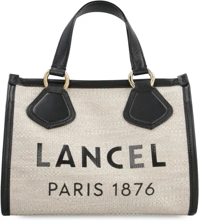 Shop Lancel Summer Tote Bag In A Natural Black