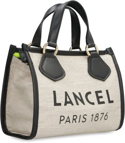 Shop Lancel Summer Tote Bag In A Natural Black