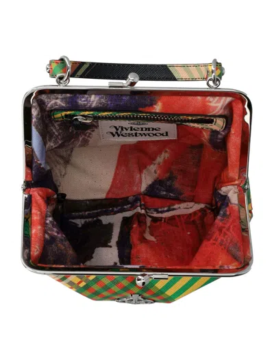 Shop Vivienne Westwood Granny Frame Purse In Multicolour