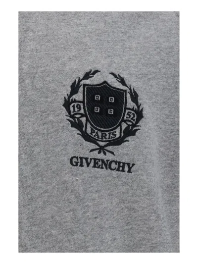 Shop Givenchy Slim Sweatshirt In Grigio