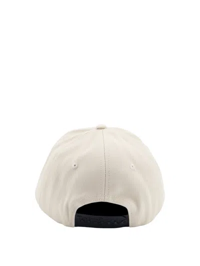Shop Palm Angels Hat In Bianco