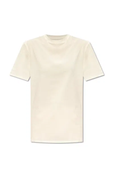 Shop Jil Sander Printed T-shirt In Bianco