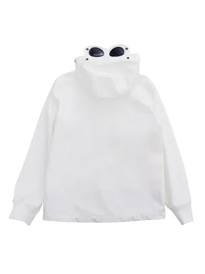C.p. Company Undersixteen White Jacket In White