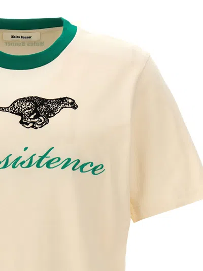 Shop Wales Bonner Resilience T-shirt In White