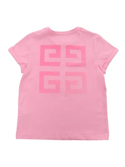 Shop Givenchy Pink T-shirt With Logo