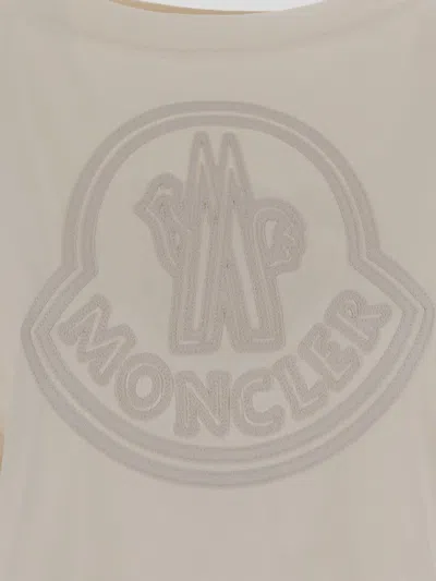 Shop Moncler Logo Detailed Crewneck T-shirt