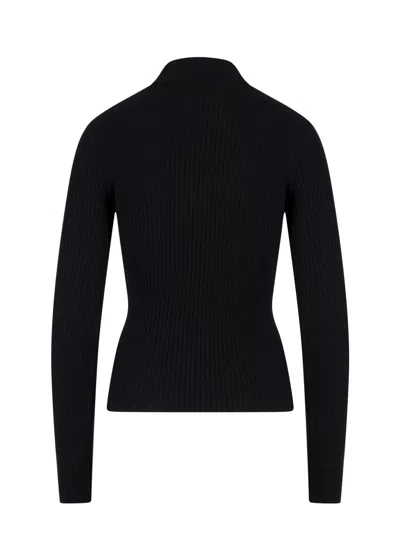 Shop Courrèges Sweater In Black