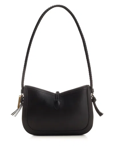Shop Isabel Marant Black Vigo Shoulder Bag