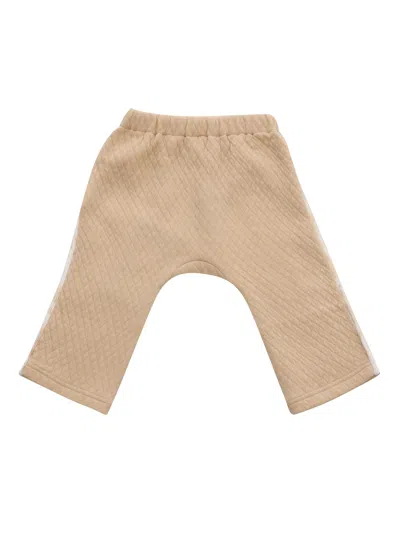 Shop Versace Beige Jogging Trousers