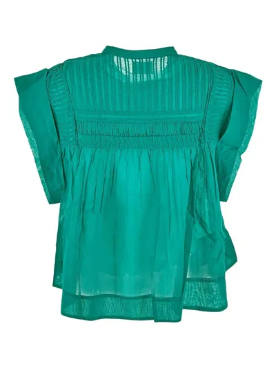 Isabel Marant Étoile Leaza Organic Cotton Blouse