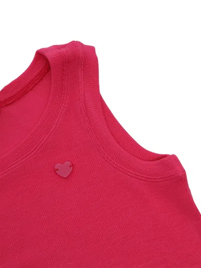 Monnalisa Fuchsia Tanktop In Fuchsia