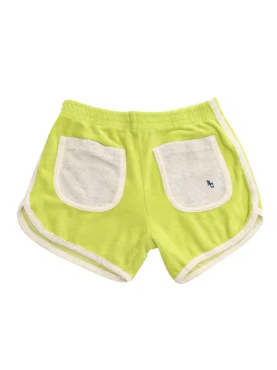 Shop Bobo Choses Lemon Green Shorts