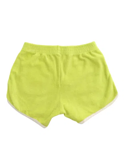 Shop Bobo Choses Lemon Green Shorts