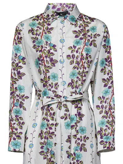 Etro Floral Print Maxi Beach Dress