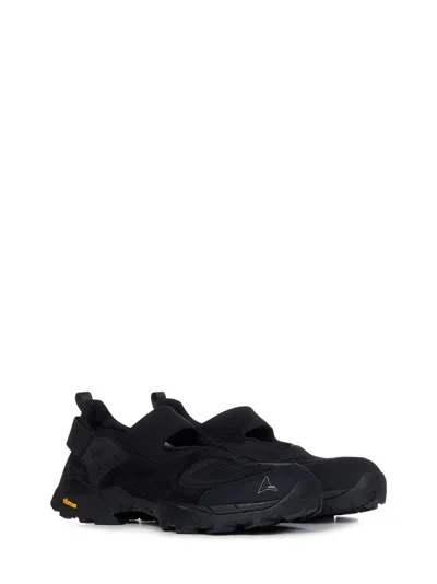 Shop Roa Sandals In Black