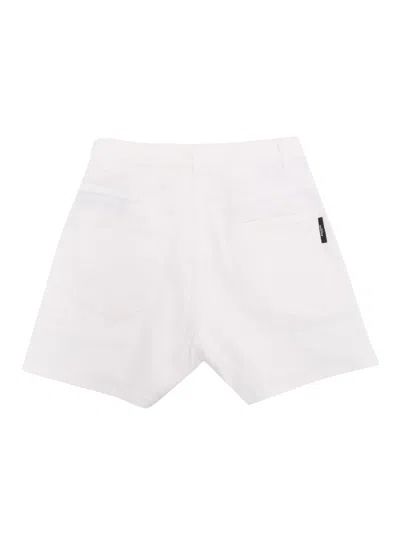 Shop Balmain White Shorts