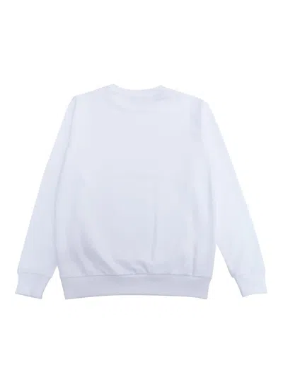 Shop Balmain White Sweatshirt