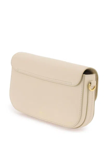 Shop Apc Chain-linked Shoulder Bag In Cream