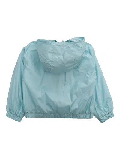 Il Gufo Spring Blue Jacket In Light Blue