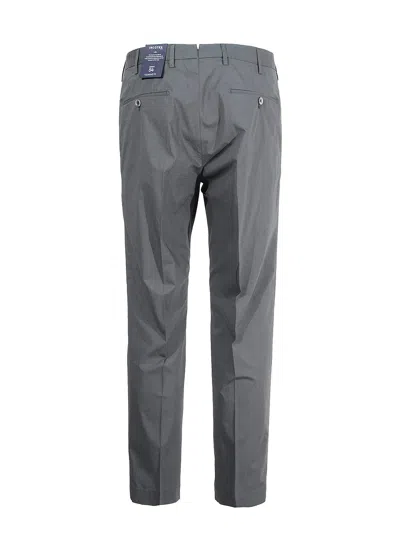 Shop Incotex Trousers With Pleats In Grey