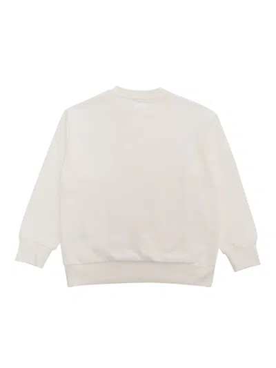 Shop Il Gufo White Sweatshirt With Print