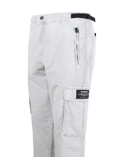 Shop Ecoalf Cargo Pants In Ash