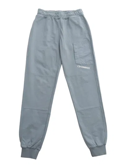 C.p. Company Undersixteen Grey Jogging Pants In Grey