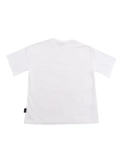 Aspesi White T-shirt With Print In White