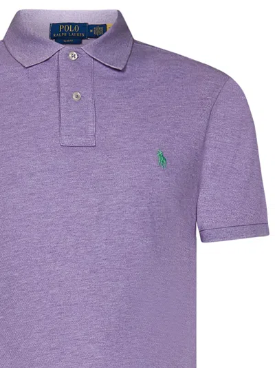 Shop Ralph Lauren Polo Shirt In Pastel Purple