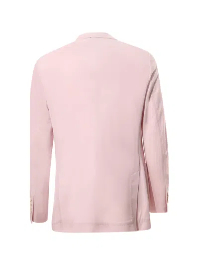 Shop Circolo 1901 Single-breasted Jacket Circolo In Pink