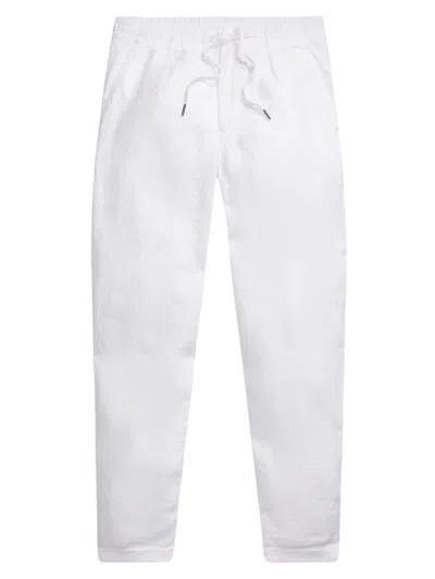 Shop Polo Ralph Lauren Athletic Pants In Ceramic White