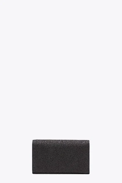 Shop Diesel 1dr 1dr Wallet Strap Sparkly Black Purse With Shoulder Strap - 1dr Wallet Strap