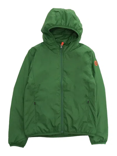 Shop Save The Duck Green Shilo Jacket