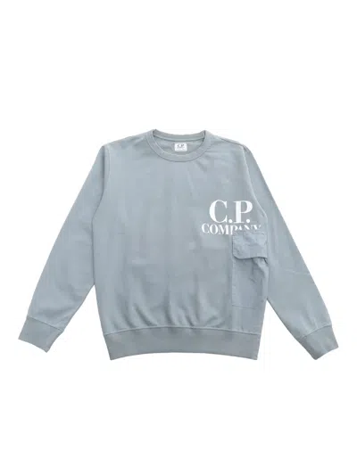 Shop C.p. Company Undersixteen Grey Sweatshirt