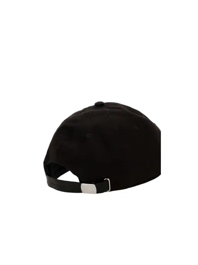 Shop Alexander Mcqueen Mcqueen Stacked Hat In Black/beige