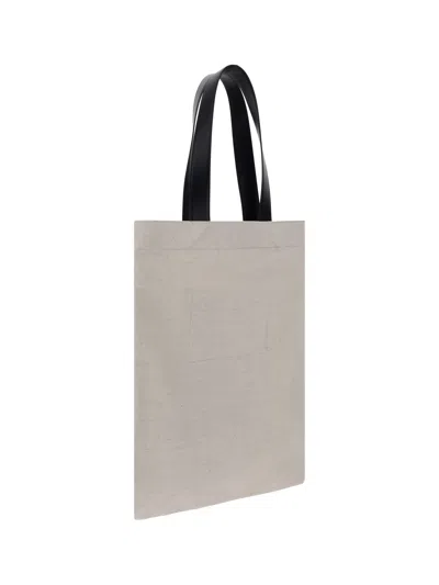 Shop Jil Sander Shoulder Bag In Beige