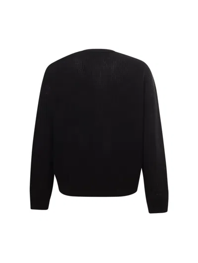 Shop Emporio Armani Cardigan  In Black