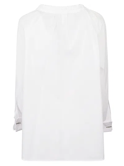 Shop Max Mara Ario Blouse In White