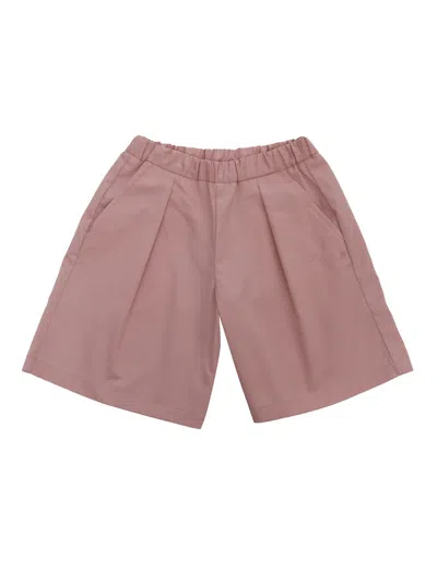Shop Bonpoint Antique Pink Bermuda Shorts