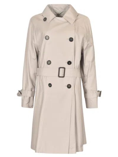 Shop Max Mara The Cube Titrench Trench In Beige