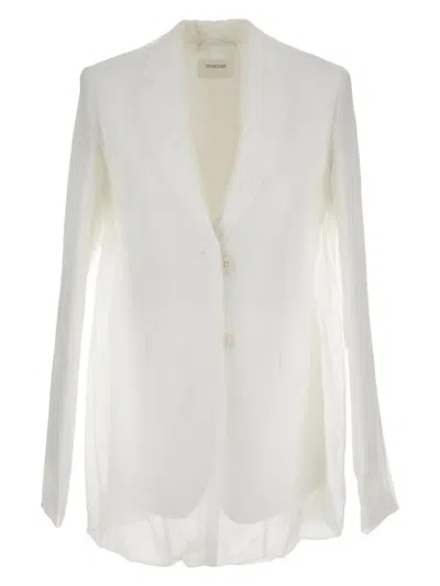 Shop Sportmax Acacia Jacket In White