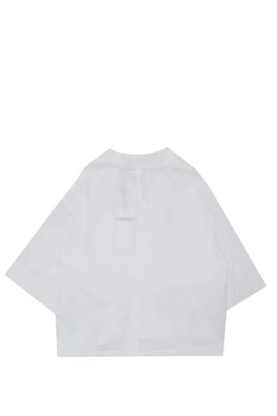 Shop Sportmax Parole Shirt In White