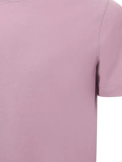 Shop Zanone T-shirt  In Pink
