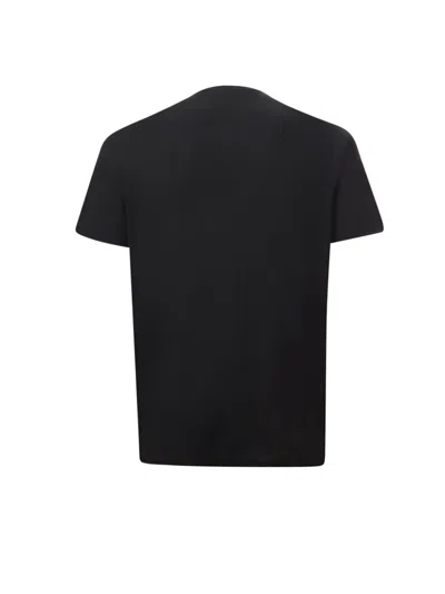 Shop Zanone T-shirt  In Black