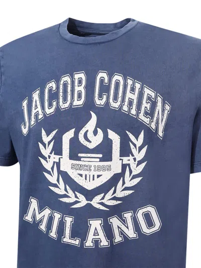 Shop Jacob Cohen T-shirt  In Blue