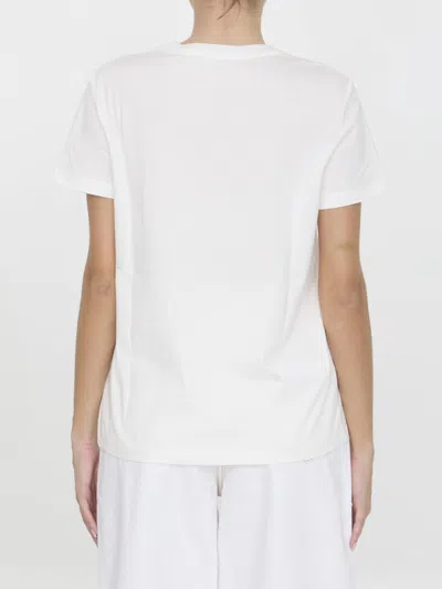Shop Max Mara Elmo T-shirt In White