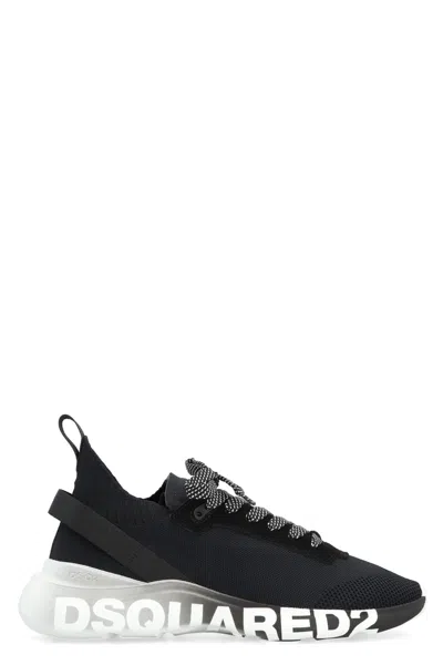 Shop Dsquared2 Fly Low-top Sneakers In Nero