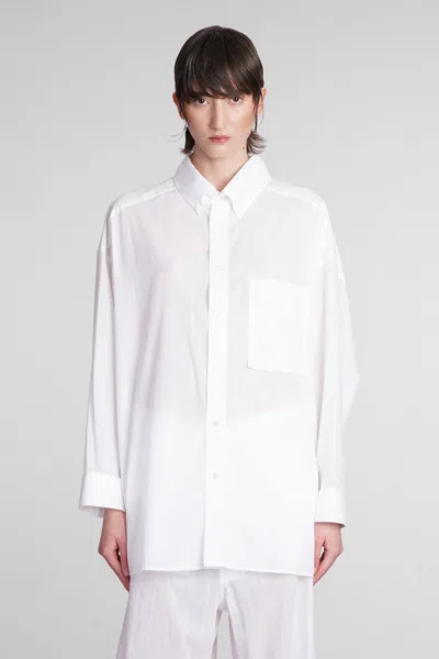 Shop Darkpark Nathalie Shirt In White
