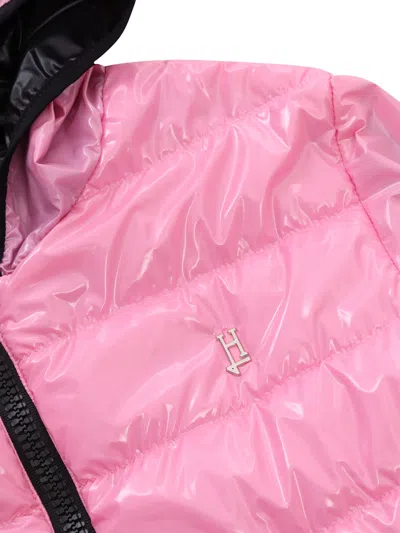Shop Herno Pink Padded Jacket